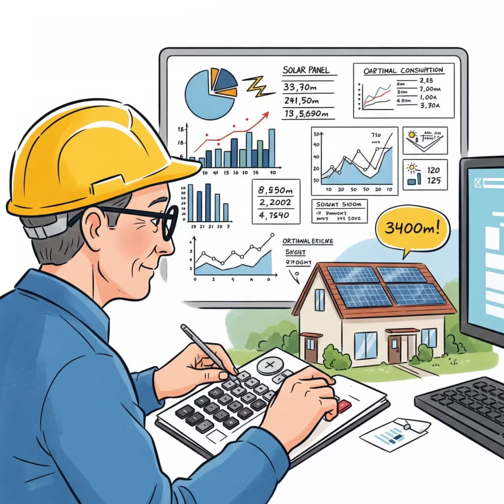 Eigenverbrauch und Dimensionierung einer PV-Anlage mit Wallbox