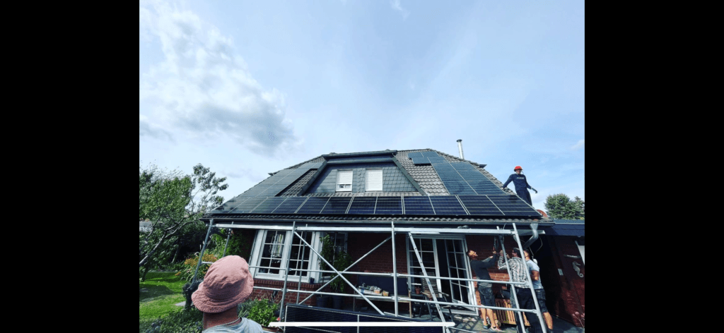 Solaranlage 10 kWp in Bernau — GFK Solar Referenzprojekt