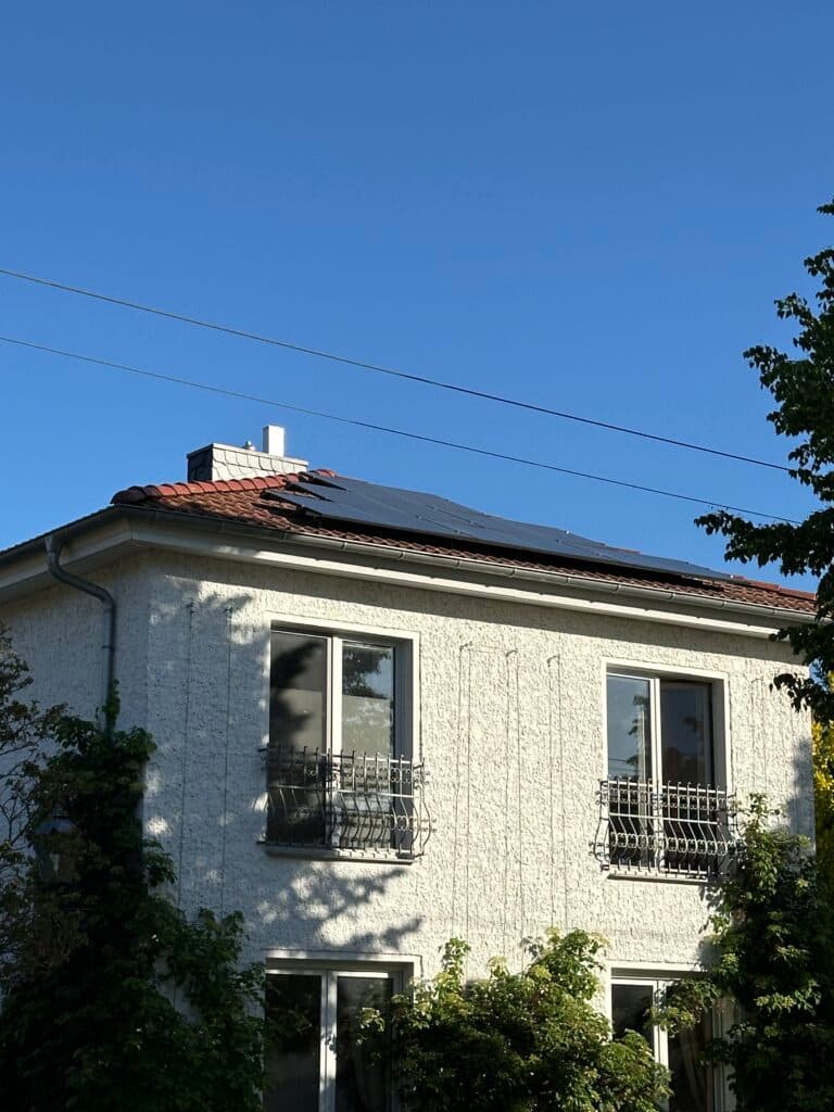Solaranlage 9 kWp in Hennickendorf — GFK Solar Referenzprojekt