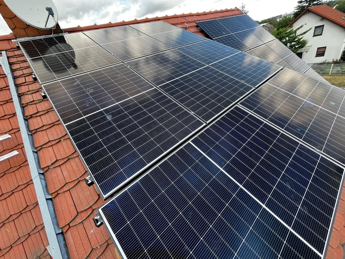 Solaranlage 10 kWp in Biesdorf — GFK Solar Referenzprojekt