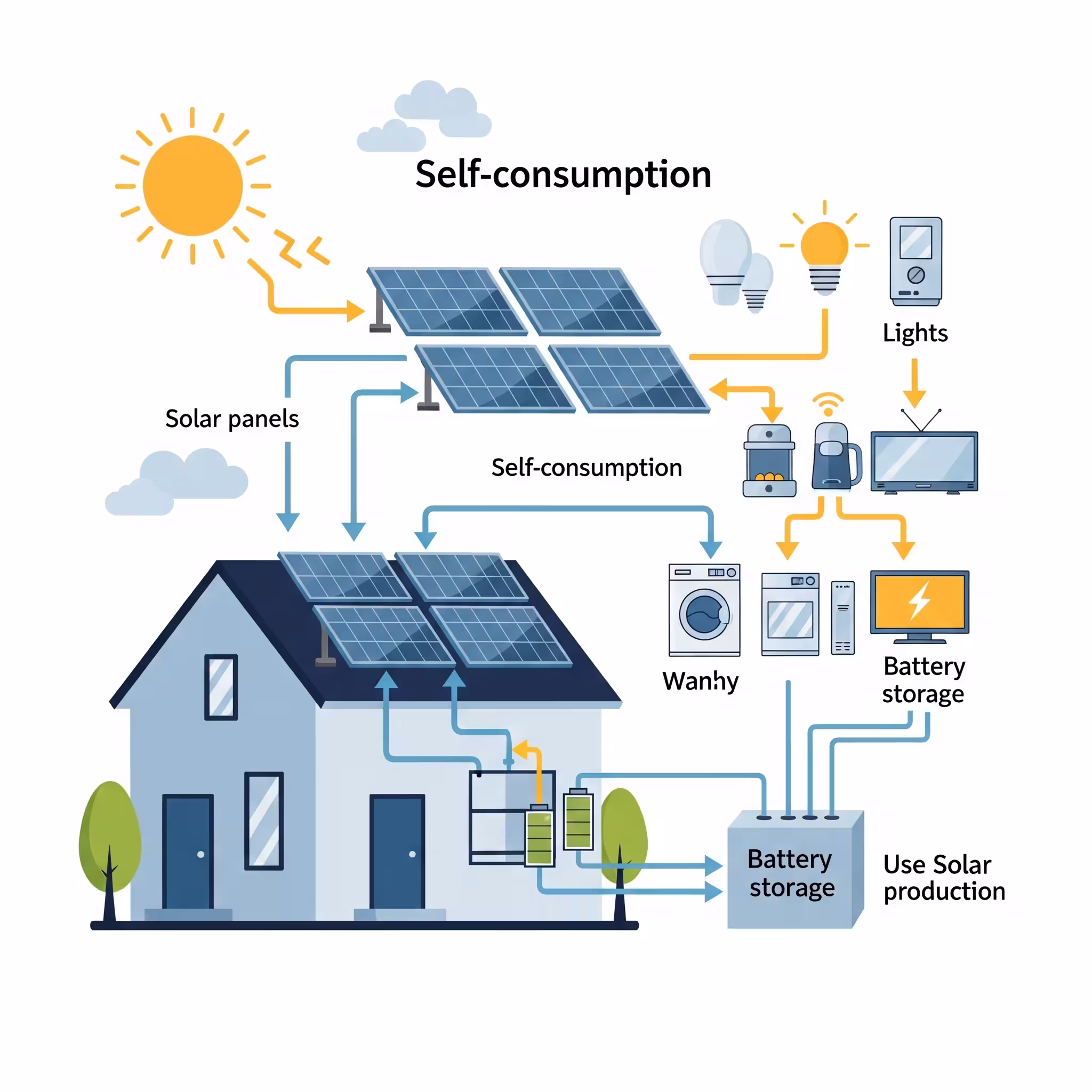 Planung und Dimensionierung einer Solaranlage mit Wärmepumpe