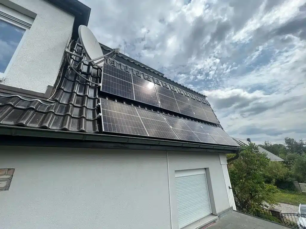 Solaranlage 8 kWp in Neuenhagen — GFK Solar Referenzprojekt
