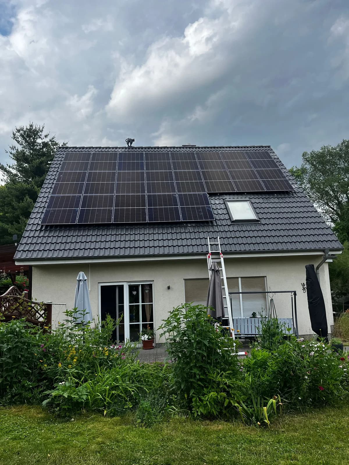 Solaranlage 10 kWp in Zeschdorf — GFK Solar Referenzprojekt