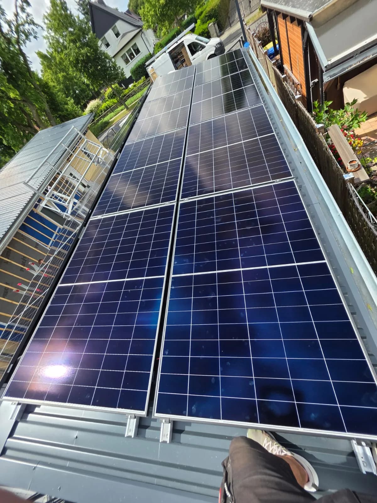 Solaranlage 8 kWp in Ahrensfelde — GFK Solar Referenzprojekt